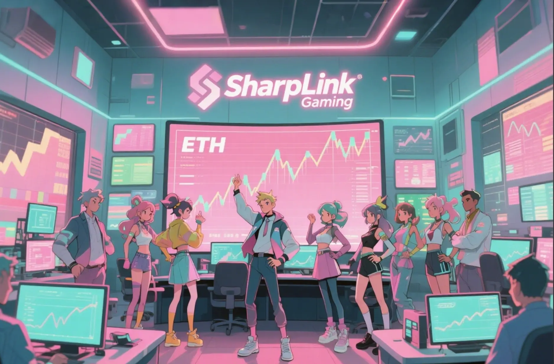 暴跌 70% 后仍溢价 100%？SharpLink 的 ETH 豪赌悬念未了